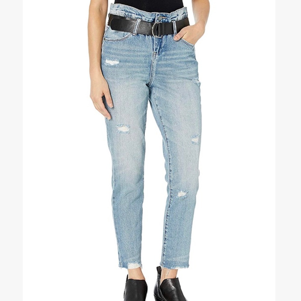 {BLANKNYC} High Rise Paper Bag Jean